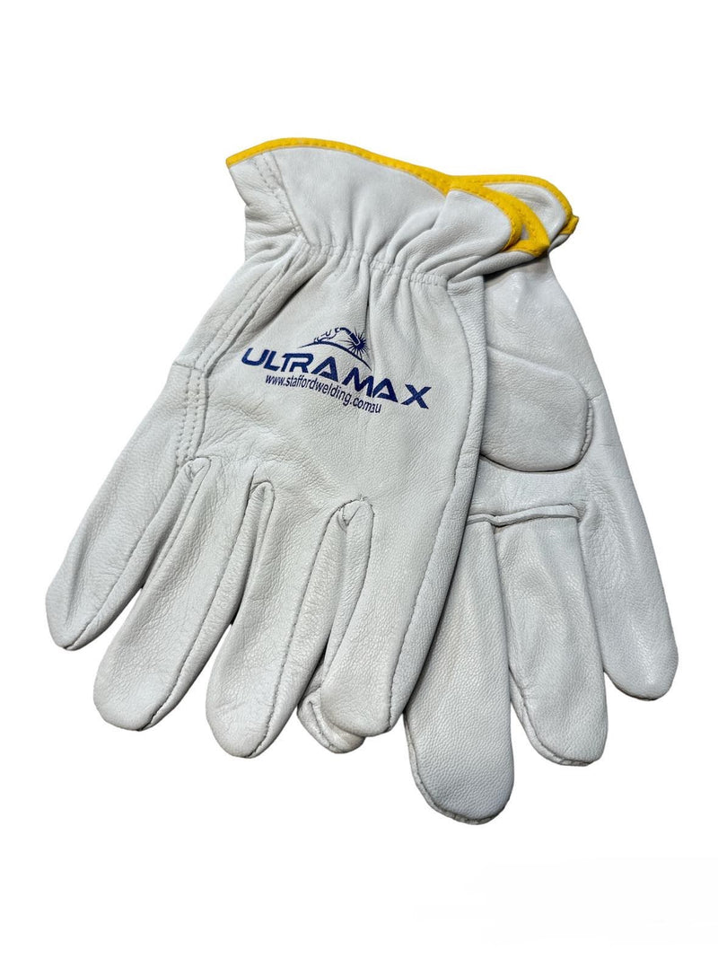ULTRAMAX  RIGGERS GLOVES - SMALL - YELLOW TRIM