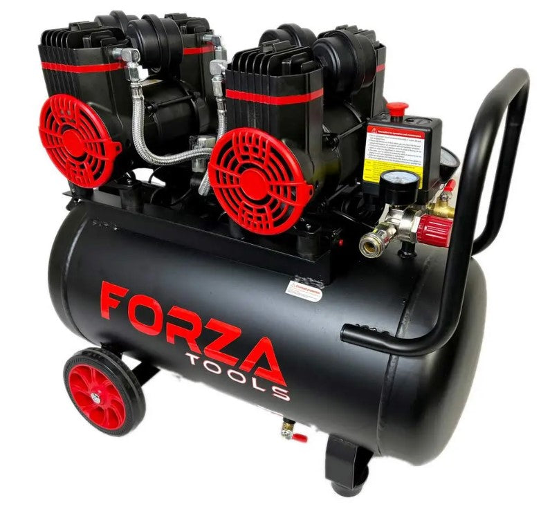 FORZA OIL FREE AIR COMPRESSOR  2 X 900W 40LT