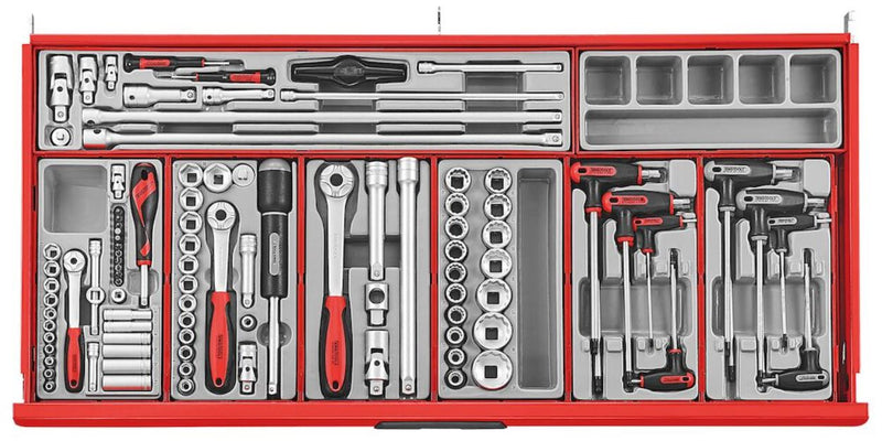 TENG TOOLS 622PC COMMAND CENTRE METRIC/AF TOOL KIT W/TCW207N