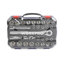 WORKPRO 30PC 1/2" DR.6 POINT SOCKET SET