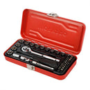 WORKPRO 37PCE 1/4" SOCKET SET
