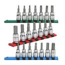 DURATECH 21-Piece Star & Hex  Bit Socket Set