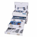 219PCE TOOL KIT 3 DRAW UTE BOX WHITE