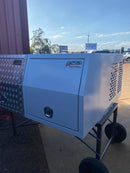 STAFFORD INDUSTRIAL DOGBOX 900MM X 1780MM X 860MM WHITE CANOPY