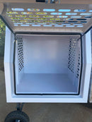 STAFFORD INDUSTRIAL DOGBOX 900MM X 1780MM X 860MM WHITE CANOPY
