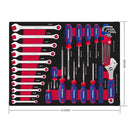 WORKPRO 255PC CABINET TOOL SETS-EVA TRAY