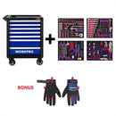 WORKPRO 255PC CABINET TOOL SETS-EVA TRAY