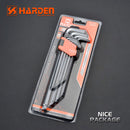 HARDEN 9PCE EXTRA LONG BALL KEY WRENCH