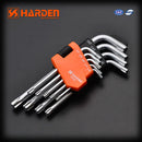 HARDEN 9 PCE MEDIUM TORX KEY WRENCH
