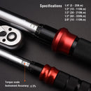 HARDEN 1/2" TORQUE WRENCH SET