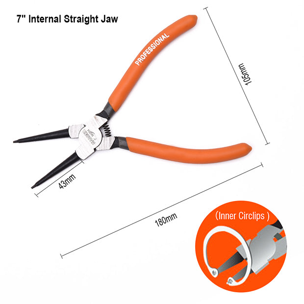 HARDEN 4PCE CIRCLIP PLIER SET
