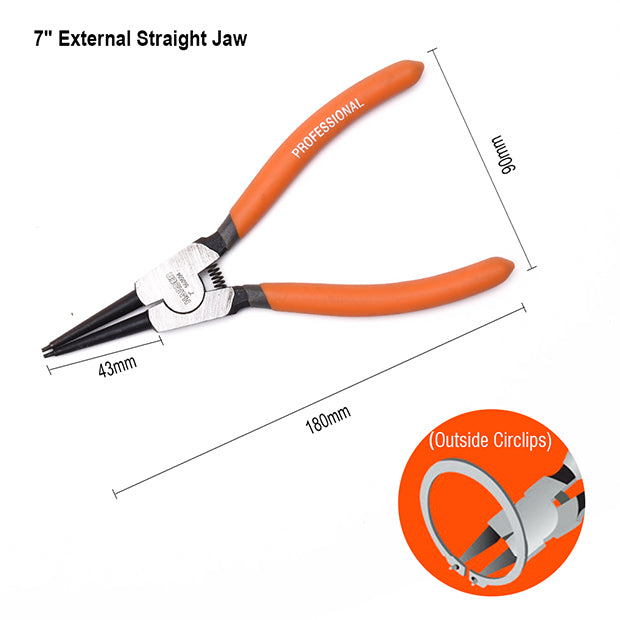 HARDEN 4PCE CIRCLIP PLIER SET