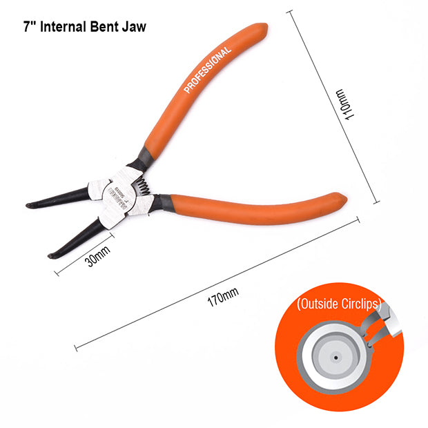 HARDEN 4PCE CIRCLIP PLIER SET