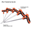 HARDEN 8PCE T-HANDLE HEX KEY SET