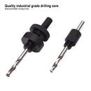 HARDEN 10PCE HSS BI-METAL HOLE SAW SET