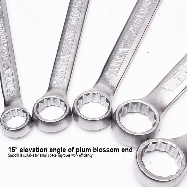 HARDEN 8PCE COMBINATION SPANNER SET A/F