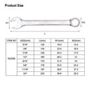 HARDEN 8PCE COMBINATION SPANNER SET A/F