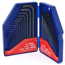 WORKPRO 30PCE LONG ARM HEX KET SET (METRIC&SAE)