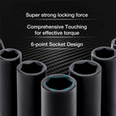 DURATECH 55-Piece 1/2" Impact Socket Set