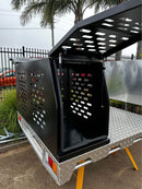 STAFFORD INDUSTRIAL (FULL DOGBOX) 600MM X 1780MM X 860MM BLACK
