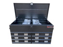 STAFFORD INDUSTRIAL BLACK 1100MM 6 DRAWER UTE BOX