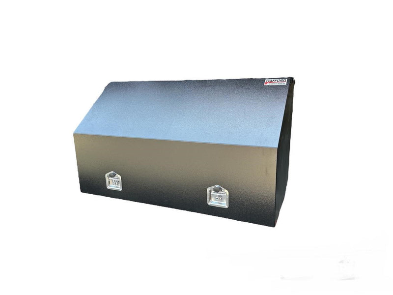 4 DRAWER 1300MM ANGLED BLACK TOOL BOX FRONT COVER