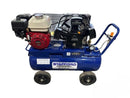 STAFFORD AIR COMPRESSOR 18CFM 70LT TANK PETROL HONDA MOTOR