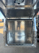 STAFFORD INDUSTRIAL DOGBOX 900MM X 1780MM X 860MM CHECKER PLATE CANOPY