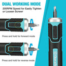 DURATECH 41pc 3.6V Li-ion Rechargeable Screwdriver Set