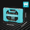 DURATECH 24PCE 1/2"DR DEEP IMPACT