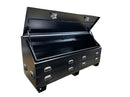 STAFFORD INDUSTRIAL 4 DRAWER 1770MM BLACK ANGLED TOOL BOX