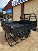 STAFFORD INDUSTRIAL 1800MM STEEL UTE TRAY PACKAGE BLACK