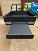 STAFFORD INDUSTRIAL 1800MM STEEL UTE TRAY PACKAGE BLACK
