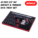TENG 338 PCE MM / AF EVA Tool Kit Wide Body - BLACK