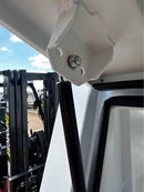 STAFFORD INDUSTRIAL CANOPY 2 DOOR WHITE 1800 x 1780 x 860MM  3MM