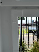 STAFFORD INDUSTRIAL CANOPY 2 DOOR WHITE 1800 x 1780 x 860MM  3MM