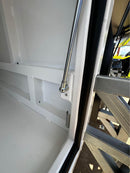 STAFFORD INDUSTRIAL UTE CANOPY 1200MM X 1780MM X 860MM ALU WHITE 2 DOOR  COPY 3MM