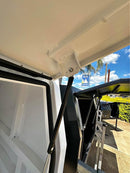 STAFFORD INDUSTRIAL UTE CANOPY 1200MM X 1780MM X 860MM ALU WHITE 2 DOOR  COPY 3MM