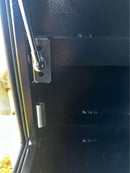 STAFFORD INDUSTRIAL UTE CANOPY 1200MM X 1780MM X 860MM ALU BLACK 2 DOOR  COPY- 3MM