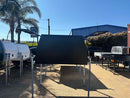 STAFFORD INDUSTRIAL UTE CANOPY 1200MM X 1780MM X 1000MM ALU BLACK 2 DOOR  COPY  3MM