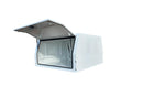 STAFFORD INDUSTRIAL UTE CANOPY 1800MM X 1780MM X 1000MM ALU WHITE 2 DOOR  3MM