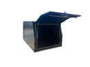 STAFFORD INDUSTRIAL UTE CANOPY 1200MM X 1780MM X 1000MM ALU BLACK 2 DOOR  COPY  3MM