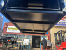 STAFFORD INDUSTRIAL UTE CANOPY 1200MM X 1780MM X 1000MM ALU BLACK 2 DOOR  COPY  3MM