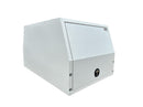 STAFFORD INDUSTRIAL UTE CANOPY 1200MM X 1780MM X 1000MM ALU WHITE 2 DOOR  COPY 3MM THICK
