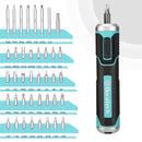 DURATECH 41pc 3.6V Li-ion Rechargeable Screwdriver Set