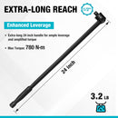 DURATECH 1/2" 24"" HEAVY DUTY BREAKER BAR