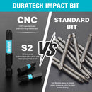 DURATECH 87P IMPACT SCREWDRIVER AND DRILL SET