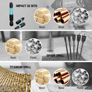 DURATECH 87P IMPACT SCREWDRIVER AND DRILL SET