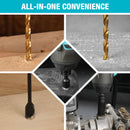 DURATECH 87P IMPACT SCREWDRIVER AND DRILL SET