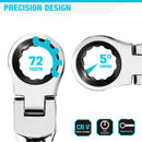 DURATECH 36PC FLEX HEAD RATCHETING DOUBLE BOX END